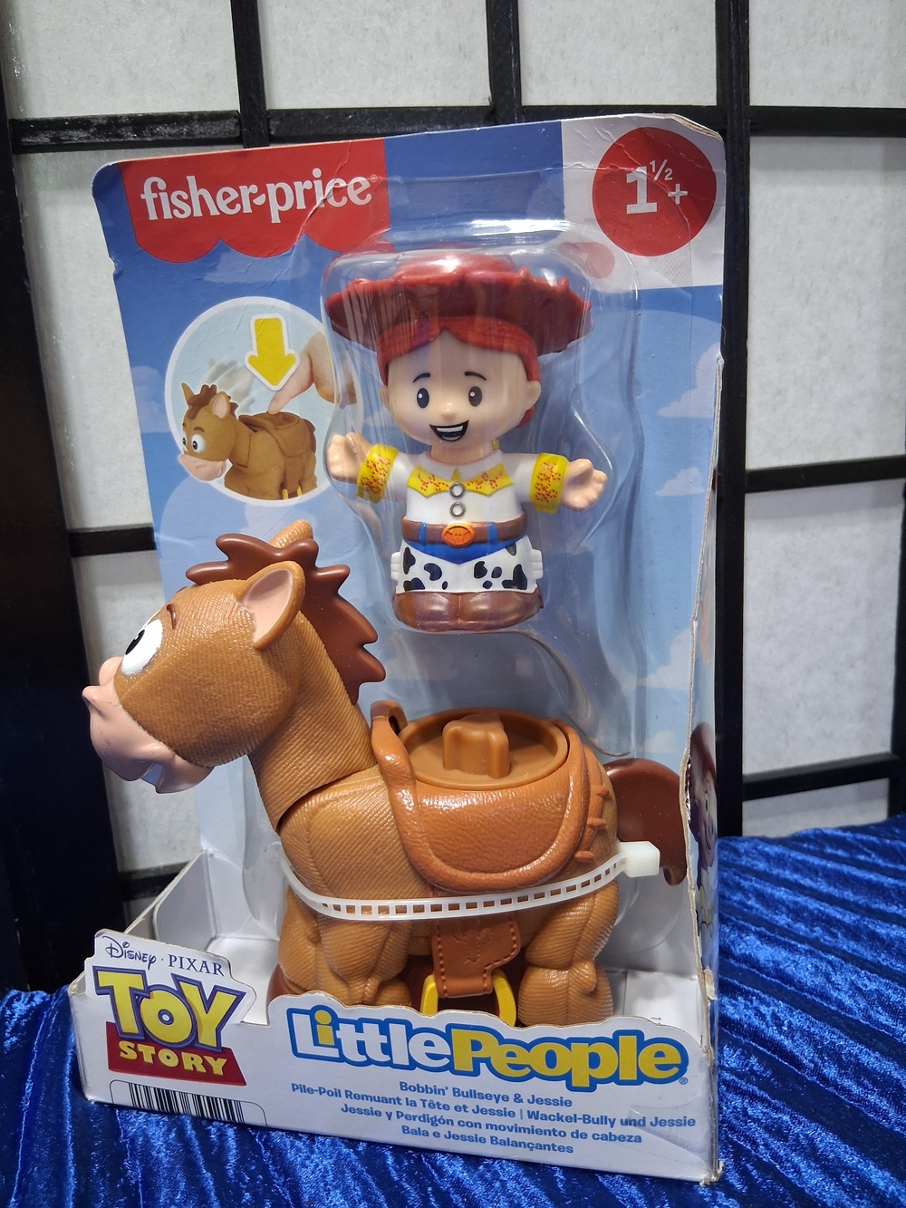 Fisher-Price Toy Story Little People Bobbin' Bullseye & Jessie Toy - Brown/Red - Picture 6 of 6
